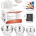 Bath Bomb Mold, 118PCS Including 12 PCS 6 Set 3 SIZE Metal Bath Bomb Molds-5 Spoons-100 Shrink Wrap Bags-One Storage Bag-Together for Crafting Your Own Fizzles