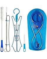 2L Hydration Bladder for Water Packback and Water Bladder in TPU Leak Proof TPU environment material Water Bladder with 4pcs Cleaning Kit (Bladder With Cleaning Kit)