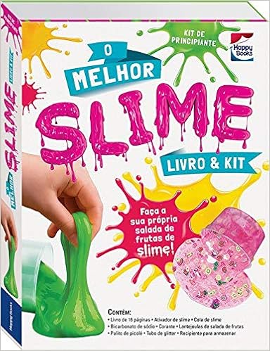 Livro & Kit: O Melhor Slime 