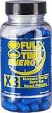 Full-Time Energy X3 [100 Capsules]: Breakthrough X3 Formula Energy Pills for Rapid Weight Loss, Libido & Energy Boost | Stamina Enhancer & Fat Burner Diet Pills for Men & Women