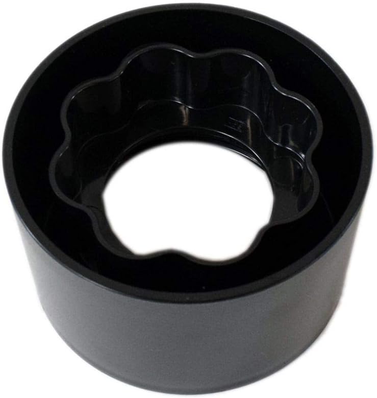 Whirlpool W9704253 Blender Jar Collar (Black) Genuine Original Equipment Manufacturer (OEM) Part Black