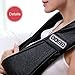 Boolex Shiatsu Back and Neck Massager with Heat Deep Kneading Massage for Neck, Back, Shoulder, Waist and Legs, Use at Home, Car, Office (Black)