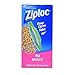 Ziploc Snack Bag Value Pack, 90 Count (Pack of 3)