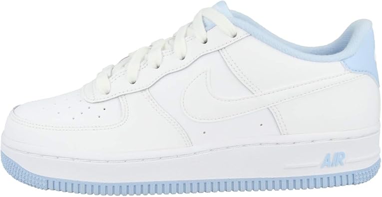 af1 boys trainers white white hydrogen blue