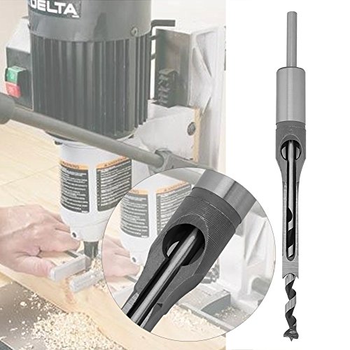 Square Hole Drill Bit, 1pc 10mm/16mm Square Hole Mortiser Drill Bit DIY Woodworking Tools(10mm) - Thumbnail 7