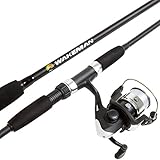 Wakeman Swarm Series Spinning Rod and Reel Combo - Blue Metallic