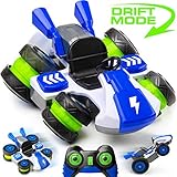 RC Drift Car Remote Control Car - Remote Control Car for Boys or Girls w/ RC Car Tilt Wheels, Drift Cart Fast Electric Stunt Car for Kids or Adults