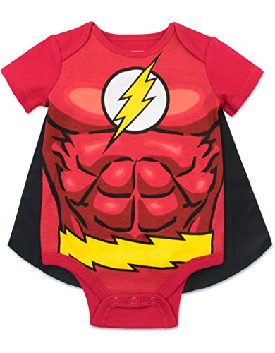 The Flash Infant Baby Boys' Costume Bodysuit with Cape