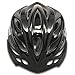 GoMax Aero Adult Safety Helmet Adjustable Road Cycling Mountain Bike Bicycle Helmet Ultralight Inner Padding Chin Protector and visor w/ Rear LED Tail Light adjust