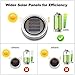 Mason Jar Lights 30 LED 6 Pack, Hanging Solar Lights Outdoors, Waterproof Solar Lanterns(Jars Included)