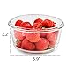 PrepNaturals 5 Pack Glass Food Storage Containers with Lids - Leakproof Glass Meal Prep Containers - Bento Box for Lunch - Dishwasher, Microwave, Oven & Freezer Safe (Multi-Compartment)
