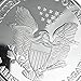 Cokil Donald Trump US Presidential Trump Challenge Coin Eagle Commemorative Silver Plated Souvenir Coin Gift