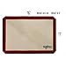 Silicone Baking Mat Half Sheet 16inches x 11inches x 0.75mm - for Bread Oven Baking, Cupcakes/Macaron/Pies/Pastry for Chefs, Holiday/Christmas Baking for Kids, Non Stick and Professional Grade Mat