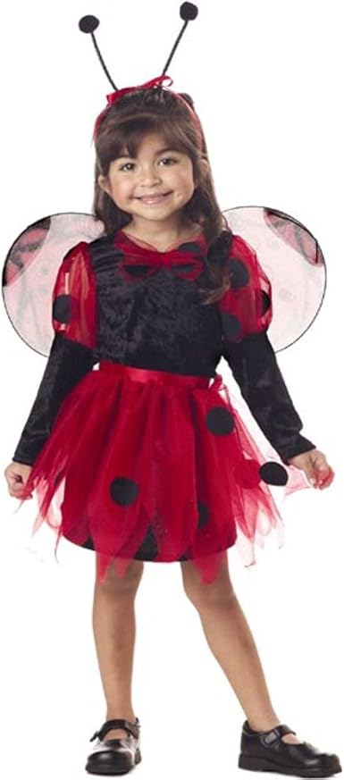 Amazon Com Toddler Precious Ladybug Halloween Costume 2 4t Clothing