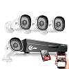 XVIM 1080P Home Security Camera System with 1TB Hard Drive Outdoor IP66 Waterproof CCTV Recorder 8pcs HD 1920TVL Upgrade…