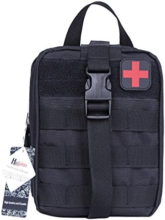 Huijukon Tactical MOLLE Rip-Away EMT Pouch Medical First Aid IFAK Pouch