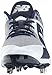 New Balance Men's 4040 V4 Metal Baseball Shoe, Navy/White, 10 D US