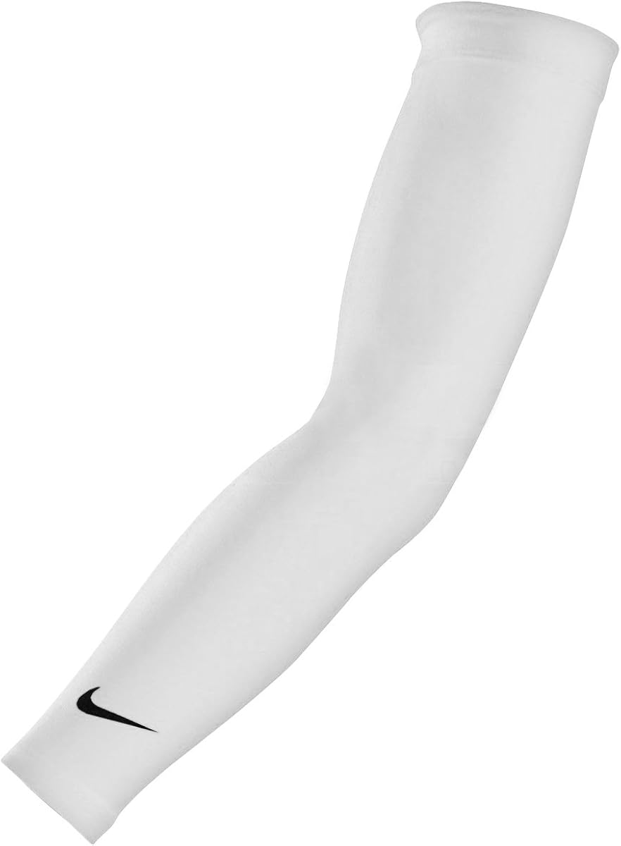 Nike Golf Therma Fit Arm Sleeve Mens White S Amazon.co.uk Clothing