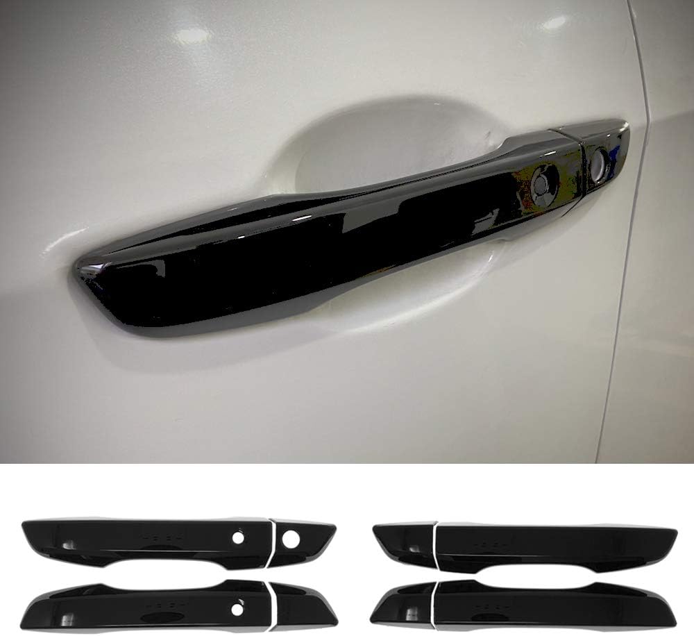 Car Door Handle Trim Cover ABS Exterior Decoration Accessories Styling
