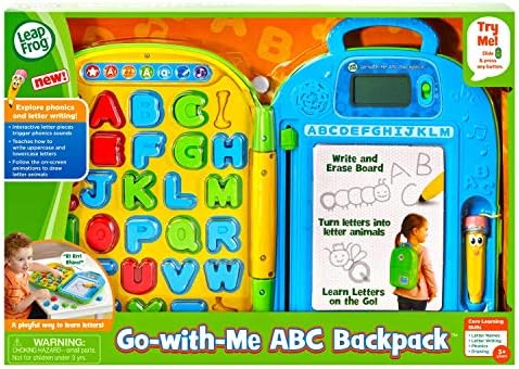 leapfrog mr pencil alphabet backpack