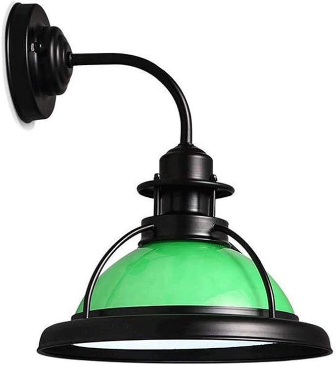 Bañadores de pared Europea retro de la pared Espejo Faros Hierro