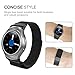 Fintie for Gear S2 Watch Band [Small], [Magnet Lock] Milanese Loop Adjustable Stainless Steel Replacement Strap Bands for Samsung Gear S2 SM-R720 / SM-R730 Smart Watch - Black