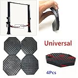 FidgetFidget Lift Accessories For Auto Truck Hoist 4x Octagon Heavy Duty Rubber Arm Pads Car