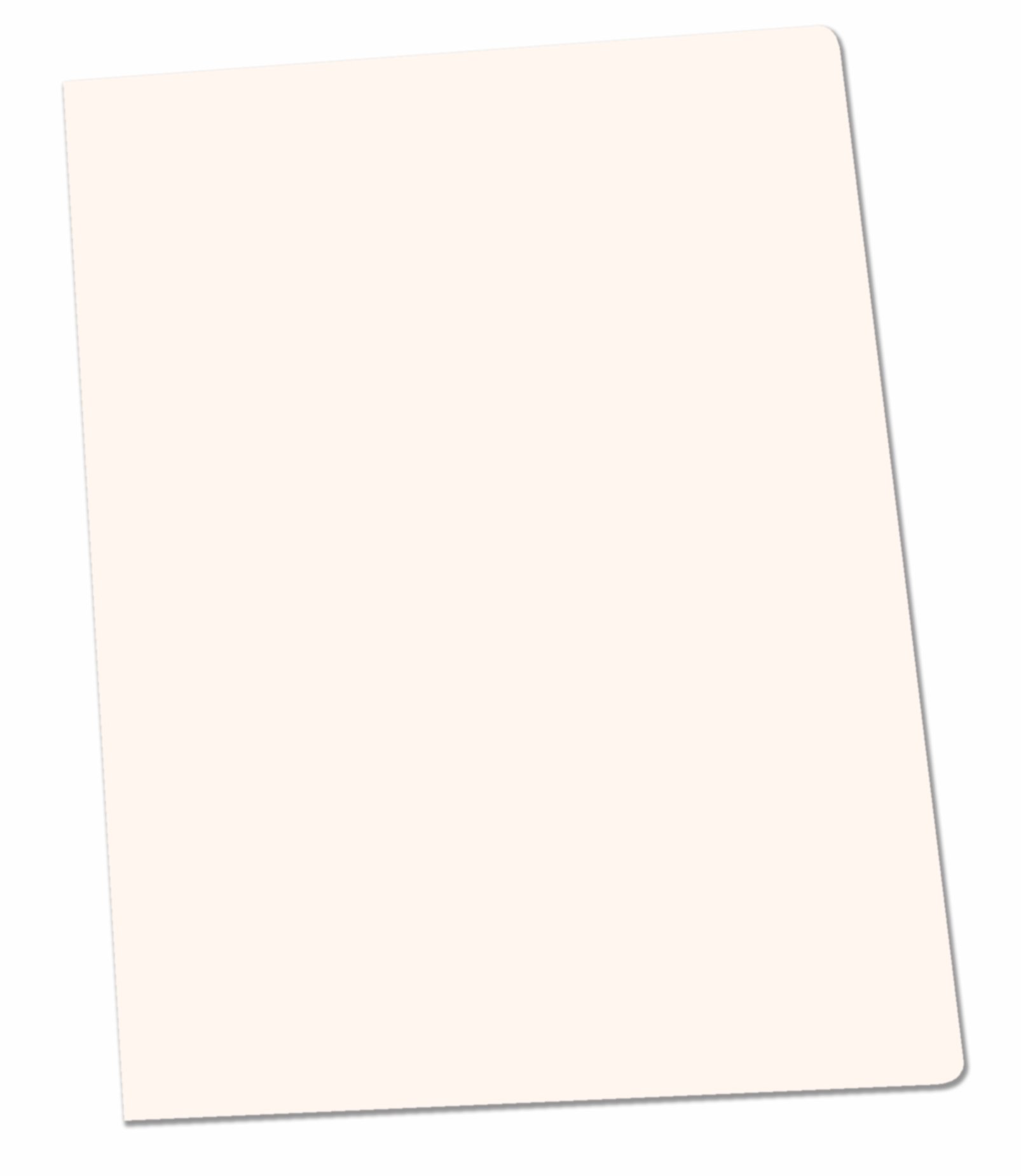 Elba Gio – Pack of 50 Single Folders, Fo, White