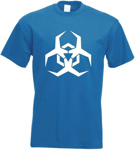 Amazon バイオハザードシンボルクリップアート Biohazard Symbol Clip Art メンズギフトデザインtシャツ オリジナルプリント 通販