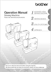 Brother CE1008 Sewing Machine Owners Instruction Manual