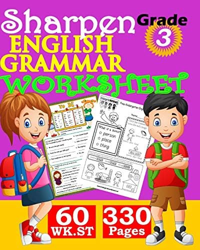 Sharpen English Grammar Worksheets Grade 3 By Miah Mamun Amazon Ae