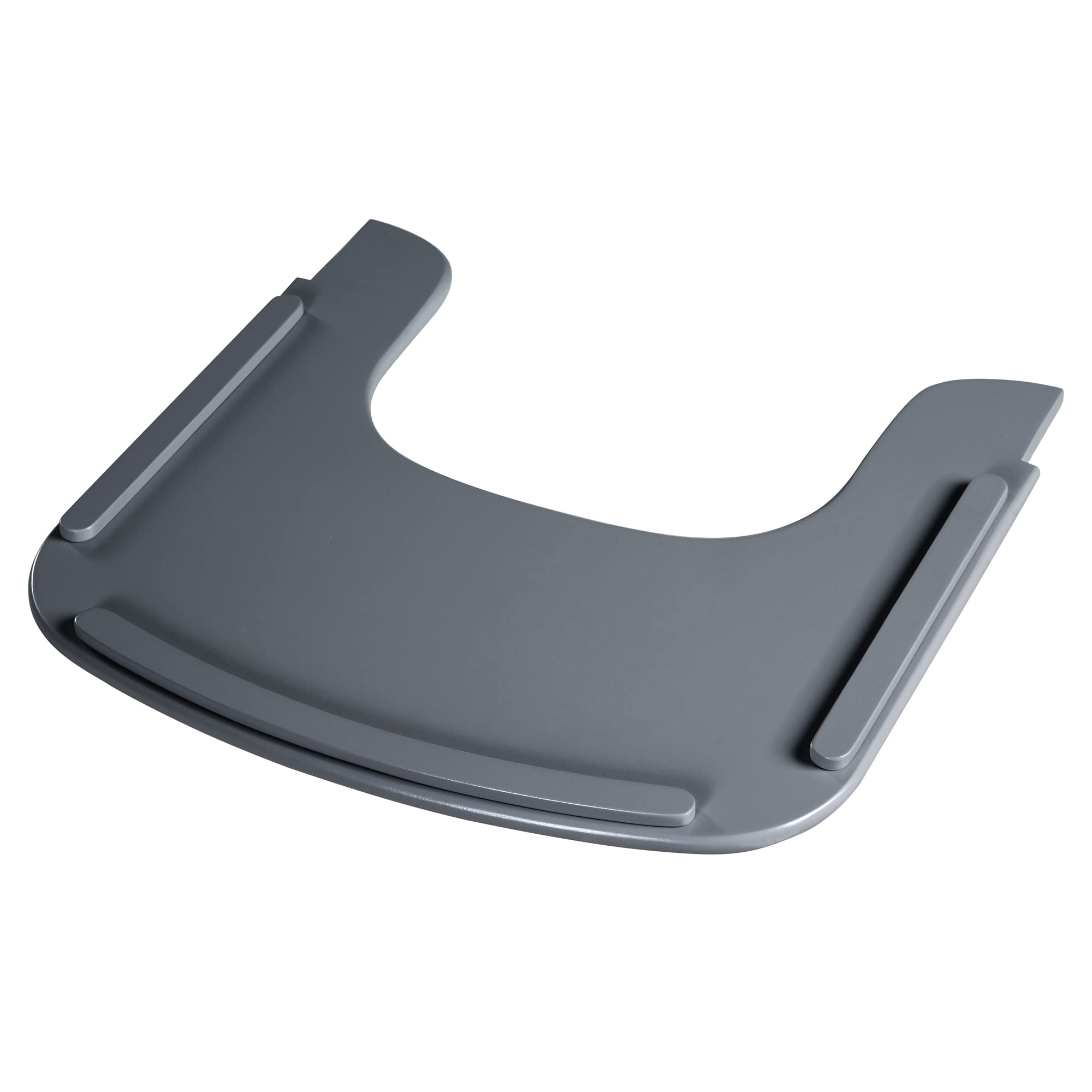 roba Wooden Tray for Sit Up Flex Evolutive High Chair - Removable - Quick Installation - Compatible with Safety Harness - Easy to Clean - Anthracite