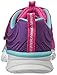 Skechers Kids Swirly Girl-81702N Gore and Strap Sneaker (Toddler), Neon Pink/Purple, 7 M US Toddler