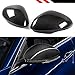 Real Carbon Fiber Side Mirror Cover Caps Compatible For 2017-2024 Alfa Romeo Giulia Quadrifoglio