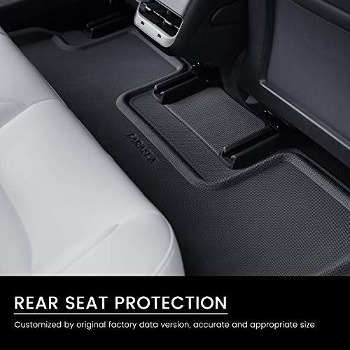 Farasla AllWeather Floor Mats for 2020 2021 2022 Tesla Model Y