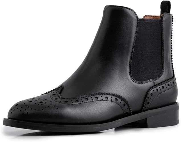 amazon women's leather ankle boots