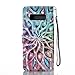 Galaxy Note 8 Case,SAVYOU 3D Pattern PU Leather Flip Wallet Case Stand Cover with Wrist Strap Card Slot Design for Samsung Galaxy Note 8