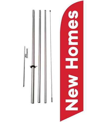 12FT Karate Stock Feather Flag Kit with Pole and Spike - All Flags and Displays