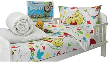Winnie The Pooh Toddler Bed In A Bag Amazon Co Uk Kitchen Home