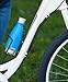 MIRA 12 Oz Stainless Steel Vacuum Insulated Water Bottle - Double Walled Cola Shape Thermos - 24 Hours Cold, 12 Hours Hot - Reusable Metal Water Bottle - Leak-Proof Sports Flask - True Blue