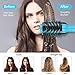 Hair Dryer Brush, MANLI Hot Air Brush, 4 In 1 Negative Ion One Step Hair Dryer & Volumizer for Drying & Straightening & Curling, Salon Ceramic Electric Rotating Blow Dryer Brushthumb 2