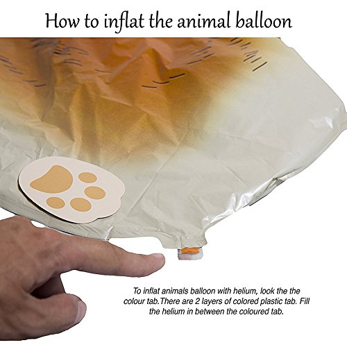 Walking Animal Balloons Frog Balloon Air Walkers, Kids Farm Animal Theme Birthday Party Supplies Birthday Decorations
