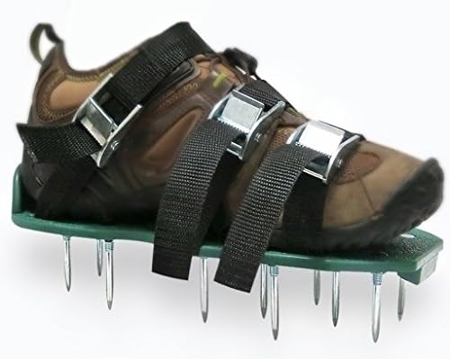 Premium Garden Aerator Shoes by Arudge – With Metal Spikes, Universal Fit