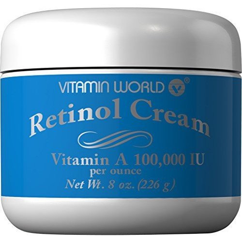 Retinol Cream, 8 Ounces, Vitamin A 100,000 IU 