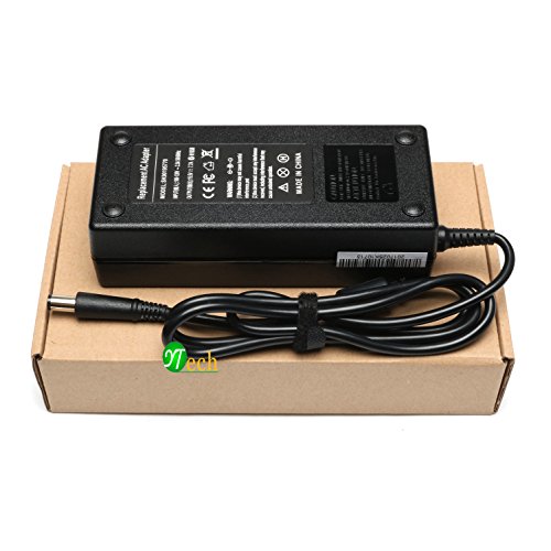 YTech 19.5V 7.7A 150W New Charger/ C Adapter Power Cord for Dell Alienware M14X M15X,Dell Precision M6300 M6400 XPS Gen 2 M1710,Compatible P/N:PA-5M10 J408P DA150PM100-00 ADP-150RB