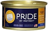 Nature's Variety Pride by Instinct Grain Free Cheshire's Chicken Recipe Minced Canned Cat Food, 3 oz. Cans (Case of 24)