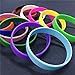 GOGO 12 PCS Silicone Wristbands for Kids, Rubber Bracelets, Party Favors