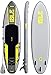 ISLE Explorer | Inflatable Stand Up Paddle Board | 6” Thick iSUP and Bundle Accessory Pack | Durable and Lightweight | Stable Wide Stance | Up to 300 lb Capacity (Yellow - 2017, 11')