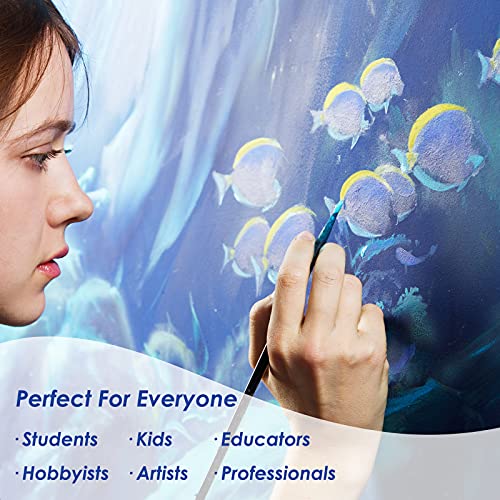 28 Packs Canvas Boards for Painting Canvas Panels Variety Pack, 4x4