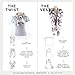 Scarf for Women Lightweight Floral Flower Scarves for Spring Fall Shawl Wrap (SS01)